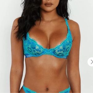 Lounge Cobalt Blue Luxe Balcony Bra